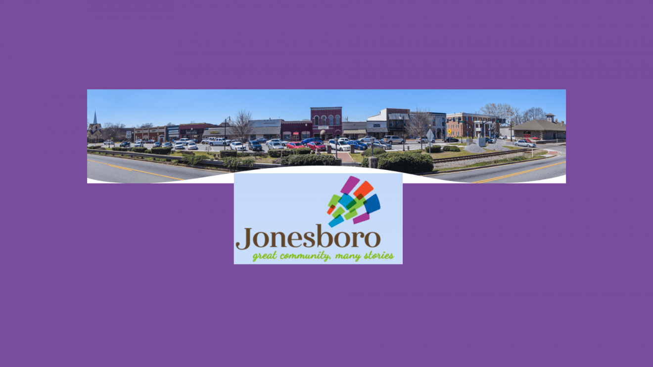 main street view of Jonesboro, GA