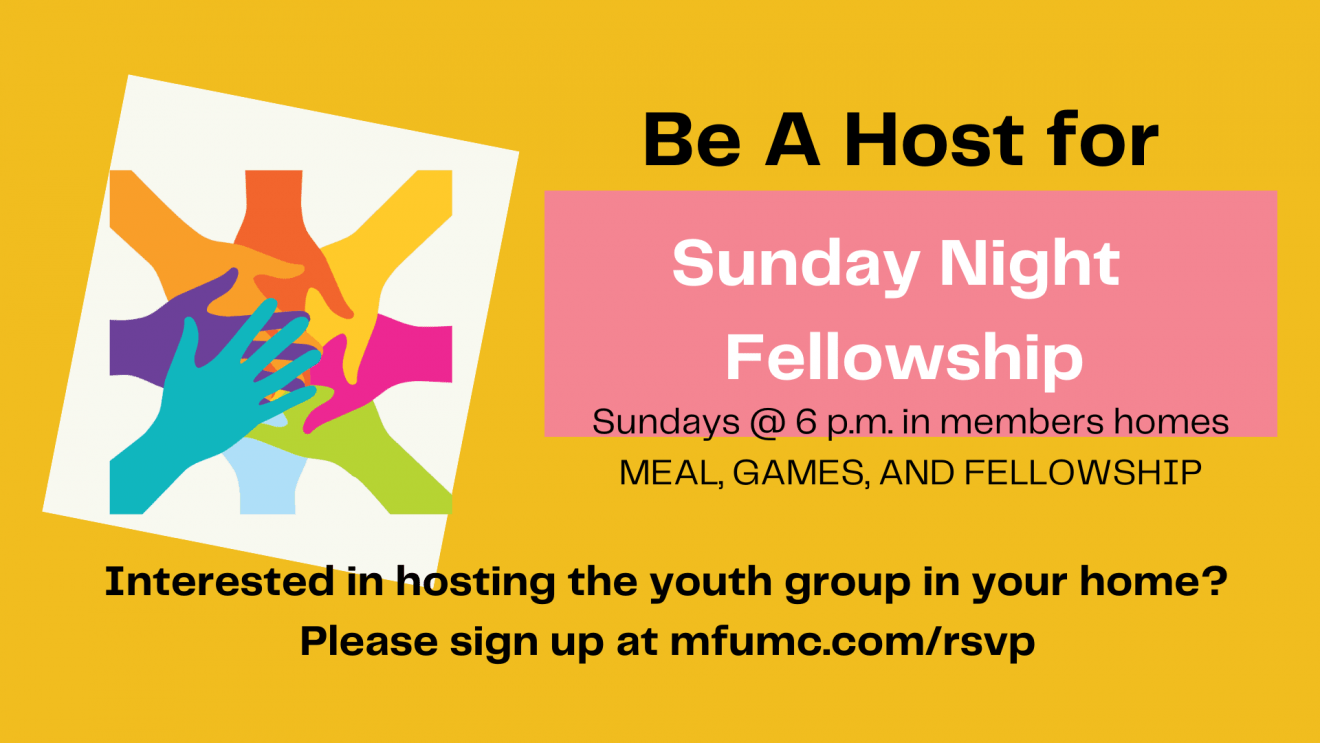 Signup to host our youth