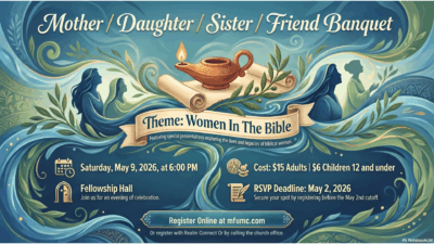 2026 Mother/Daughter/Sister/Friend Banquet