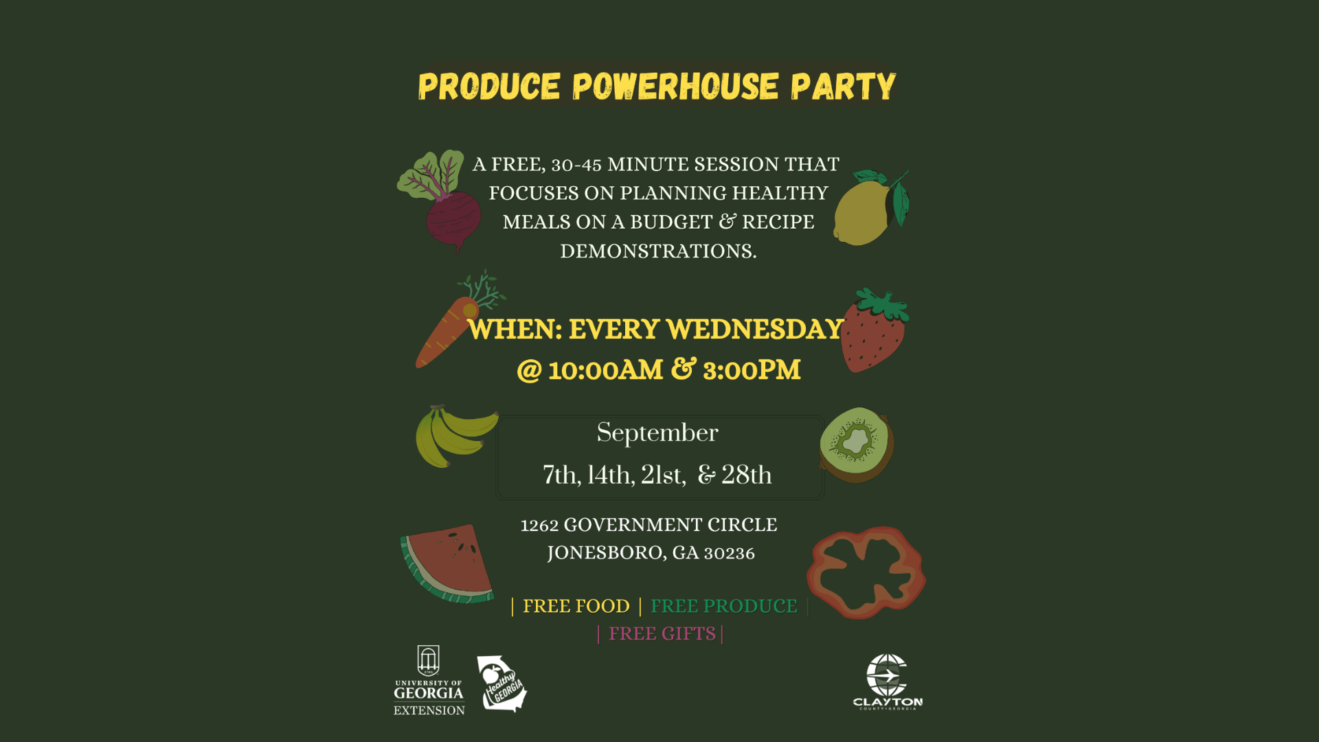 Produce Powerhouse Party
