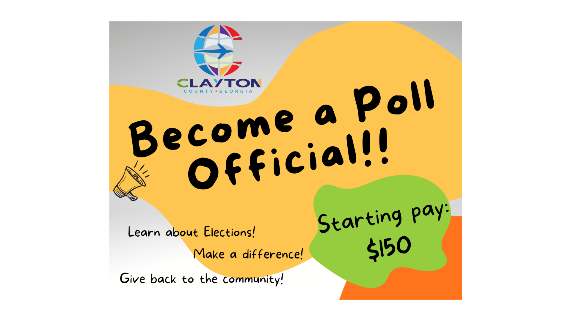 Become a Clayton County Poll Official