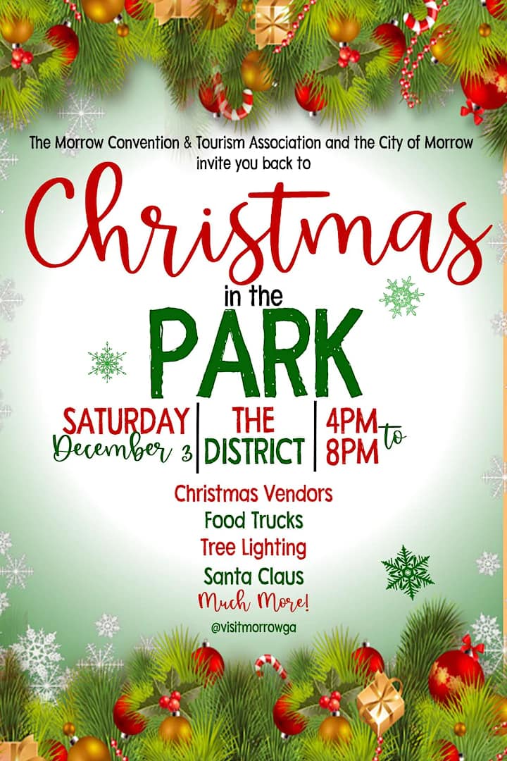 City of Morrow Christmas in the Park