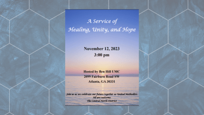A Service of Healing, Unity, and Hope