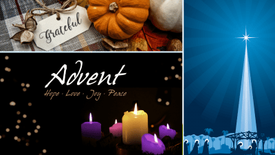 Thanksgiving, Advent, and Christmas at MFUMC