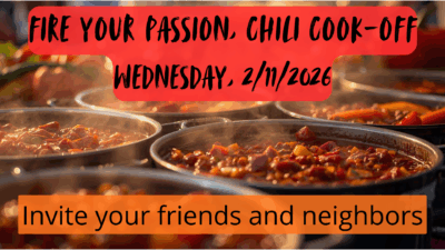 FIRE YOUR PASSION Chili Cook-Off