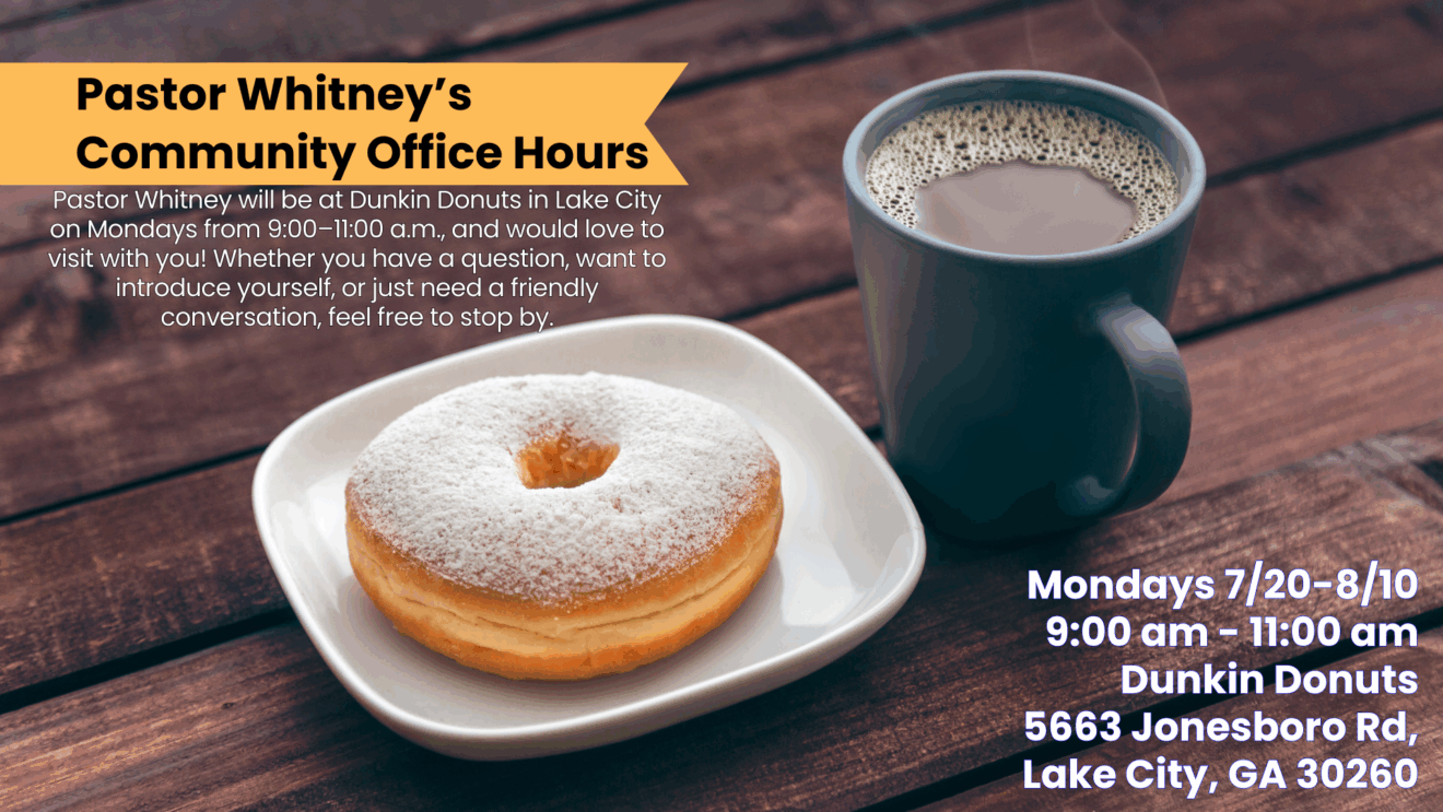 Come by for a chat