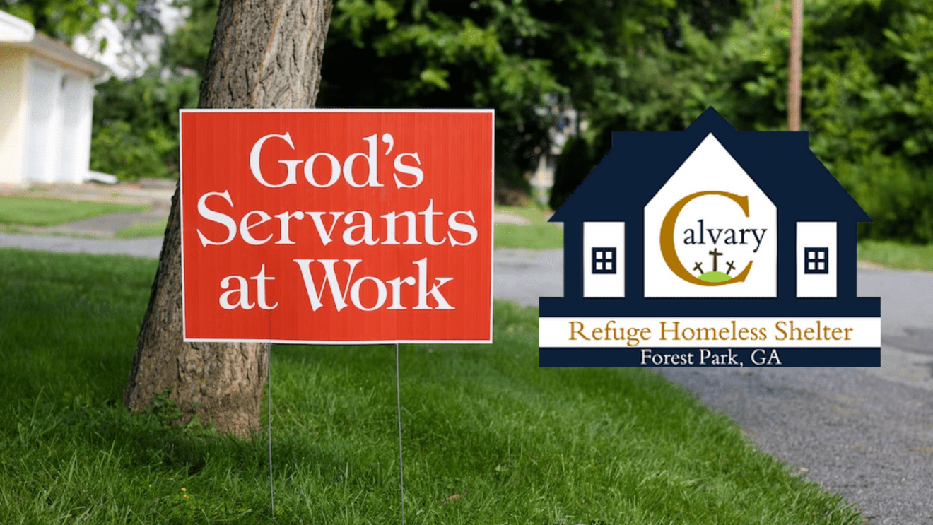 Reminder to Serve at Calvary