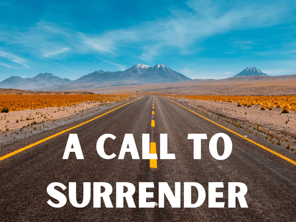 Unexpected Calling – Moses’ Call, a Call of Surrender